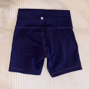Lululemon wunder train shorts midnight orchard